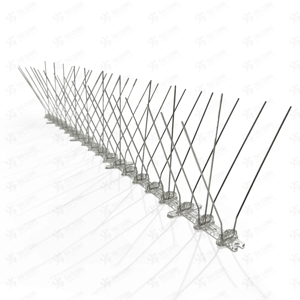 VN противоптичьи шипы, нелетальные экологически чистые шипы для птиц с поликарбонатным основанием, шипы для контроля птиц, не убивать