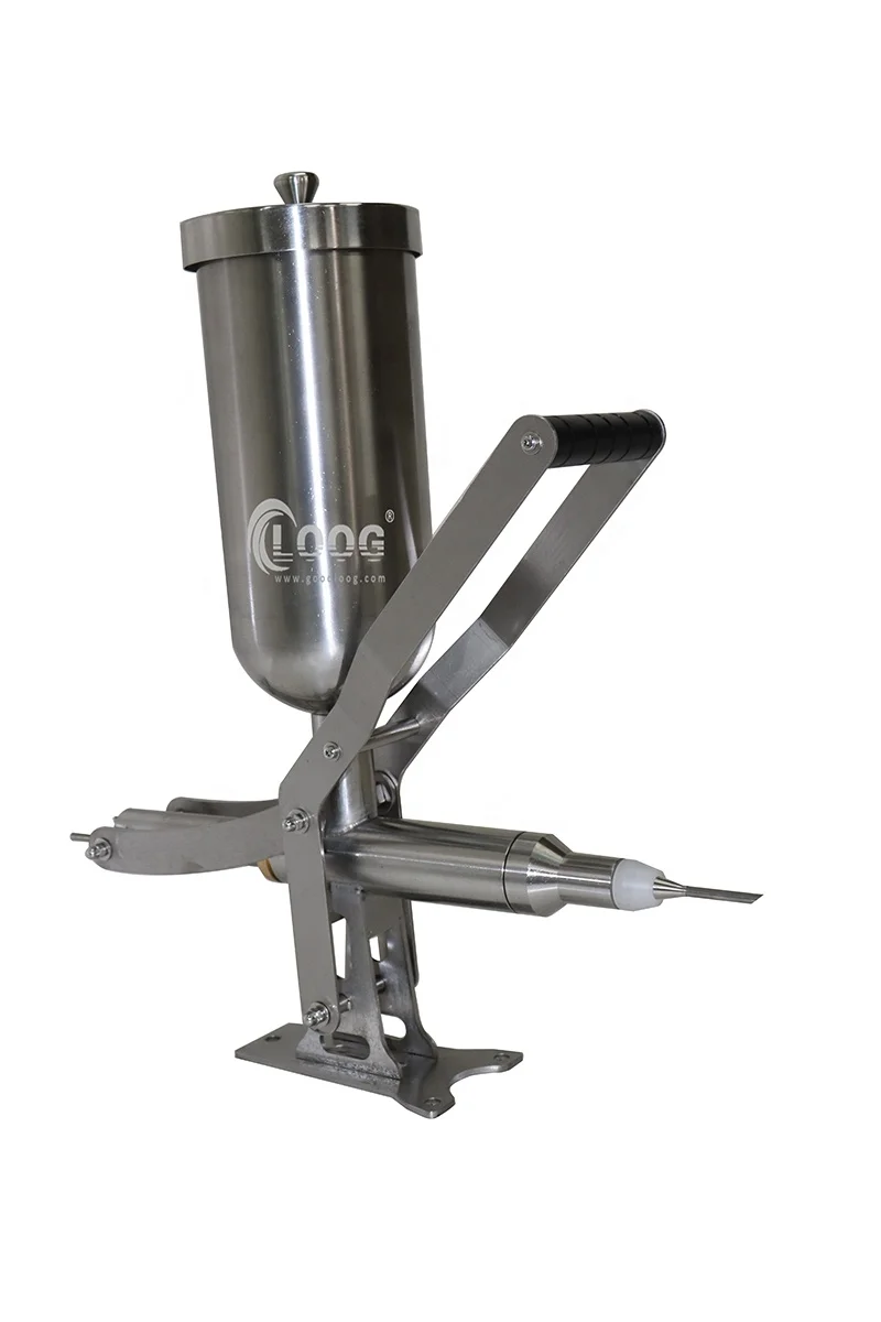 Commercial 304 Stainless Steel 5 L Donut Churros Maker Manual Churro Filler Cream Filling Machine For Kitchen Restaurant