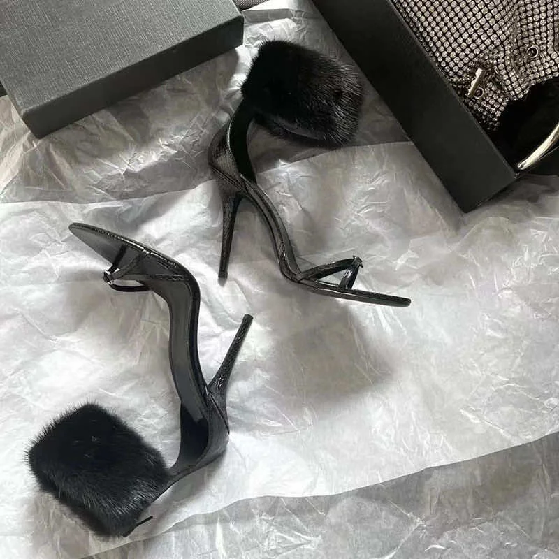 Open Toe Bling Sexy Strap Lace-up Ladies Spike Heels Sexy Lady Shoes Sandals Women High Heels