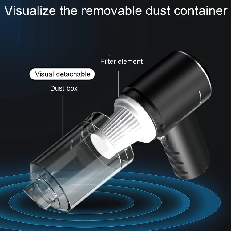 Automotive Household Small Vacuum Cleaner Car USB Charging Powerful Cleaner