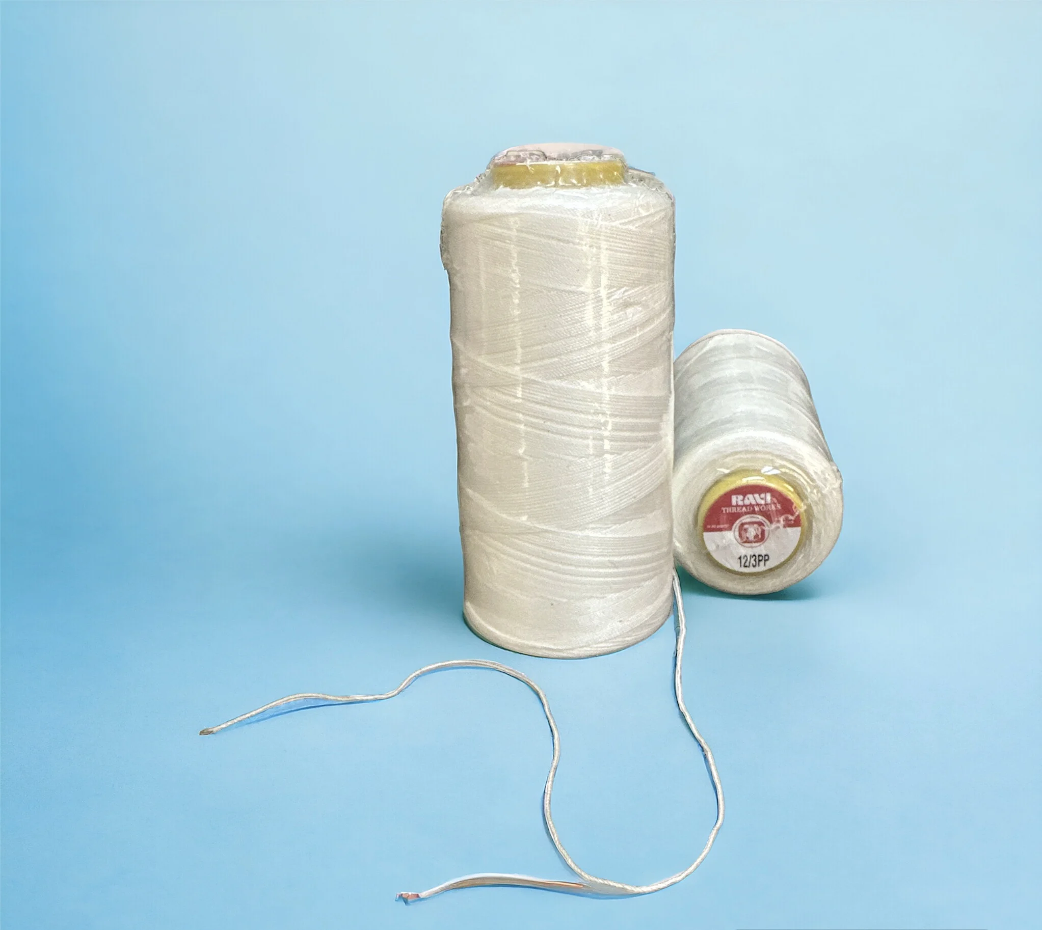 100% 12/3 pp High Tenacity Poly Poly Sewing Thread for fabric fod knitting