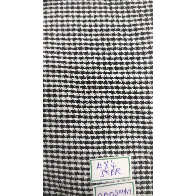 Хит продаж Высококачественная пряжа окрашенная тканая 100% хлопковая полоска ткань для одежды