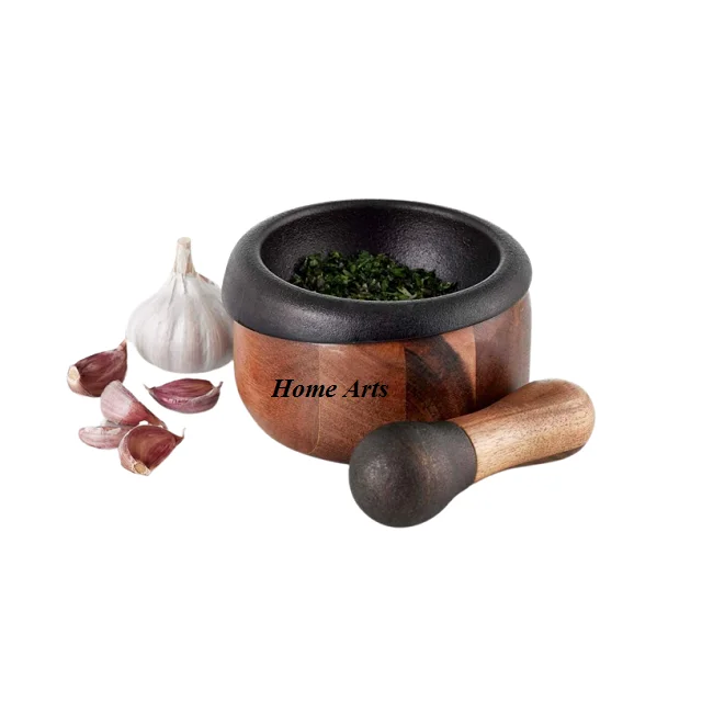 Attractive Design Wood Medicine Herbs And Spices Grind Mortar And Pestle Greatest Quality Mortar And Pestle