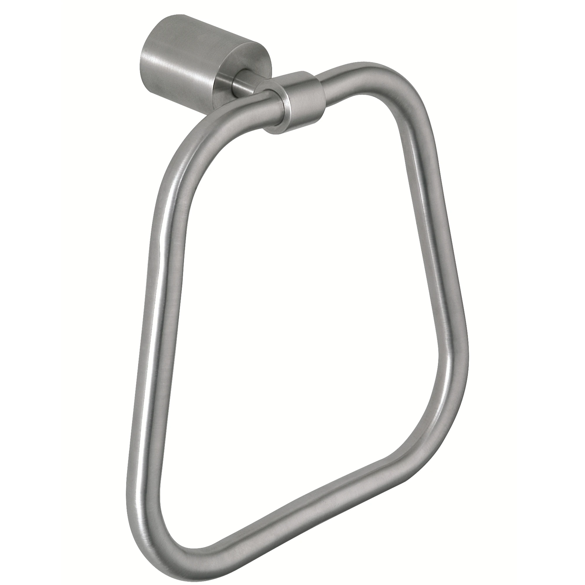 Luxury Bathroom Design Brushed Luxury Square Washroom Decoration Stainless Steel Bath Accessories Bathroom Set