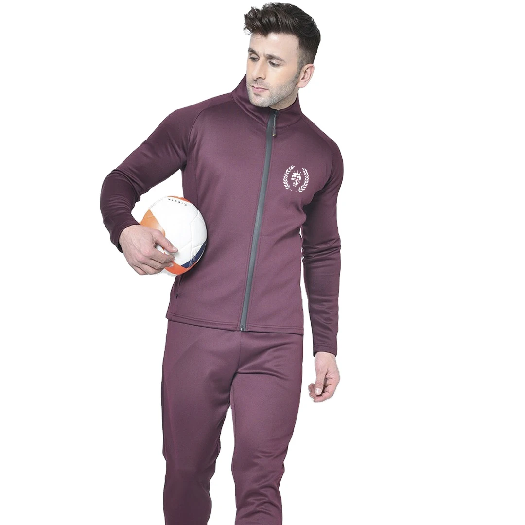 Small Quantity Custom men Sweat Suits Solid Jogger Sets Zipper Hoodie Tracksuits men Two Pieces Pants Set With Logo Jogging Suit