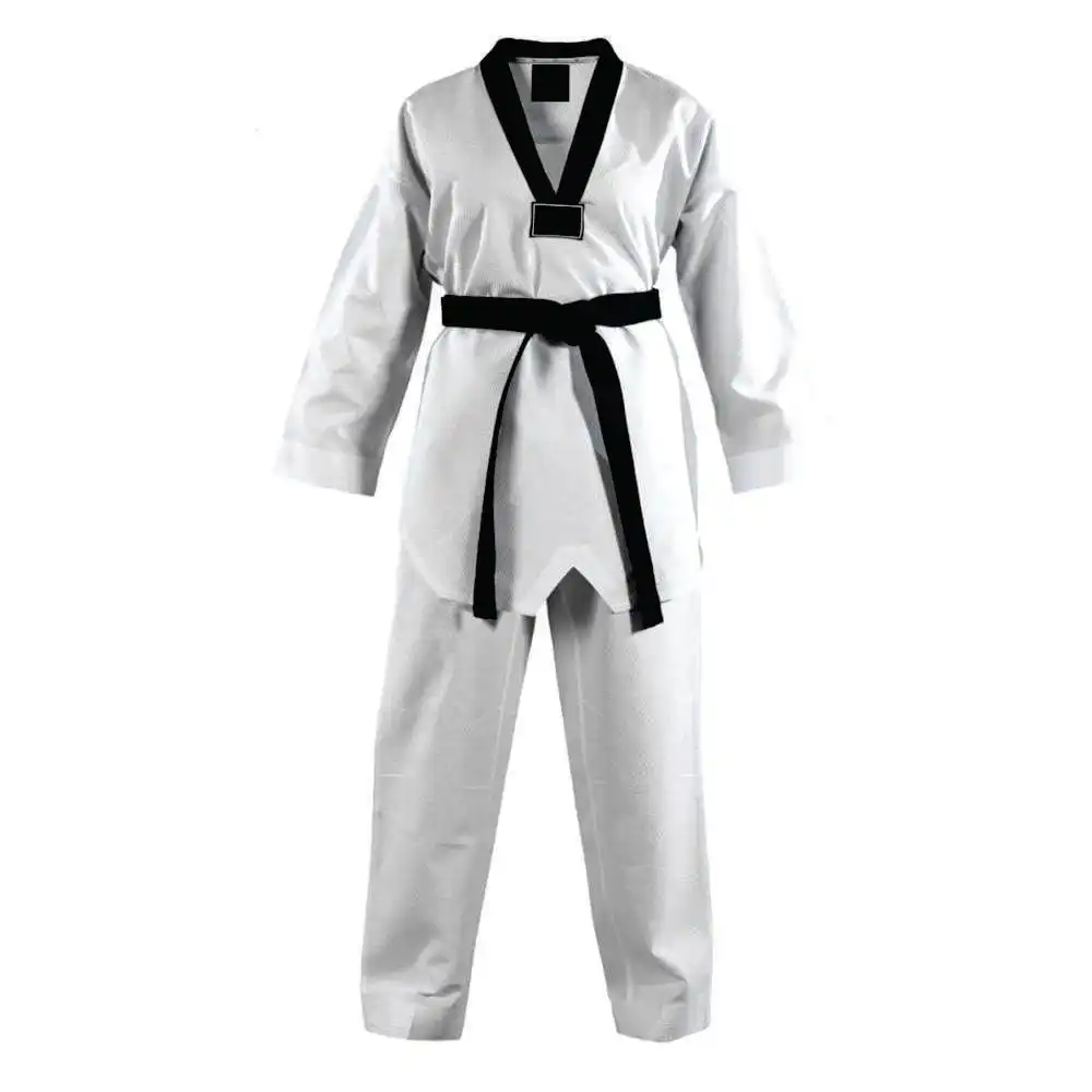 Factory Direct Sale Taekwondo Uniforms Kids Kimono Karate Gi Light Material Martial Arts Taekwondo Uniforms