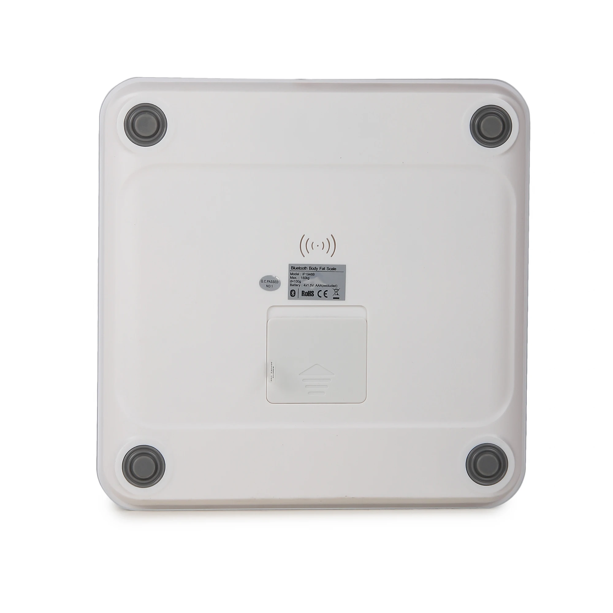 Smart body fat scale,Digital bathroom weighing scale with water percentage Muscle mass bluetooth BMI