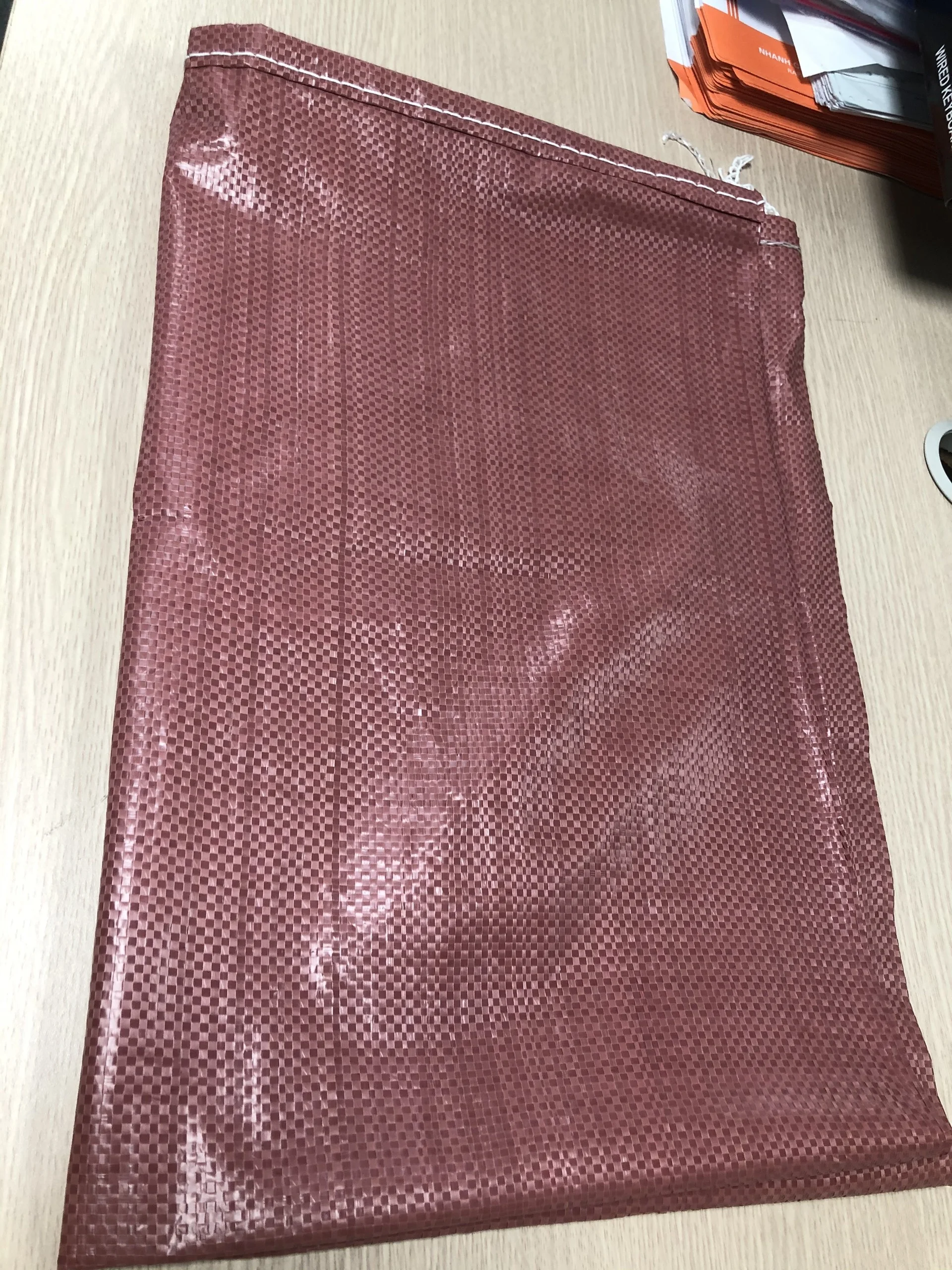 25kg 50kg printable polypropylene woven flour sacks pp woven white rice packaging bags