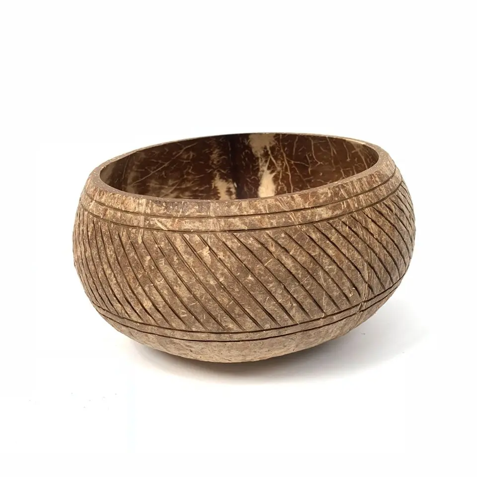 Viet Nam Handmade Coconut Shell Candle Holder Hanging Coconut Tealight Natural Coco Shell 0084947900124