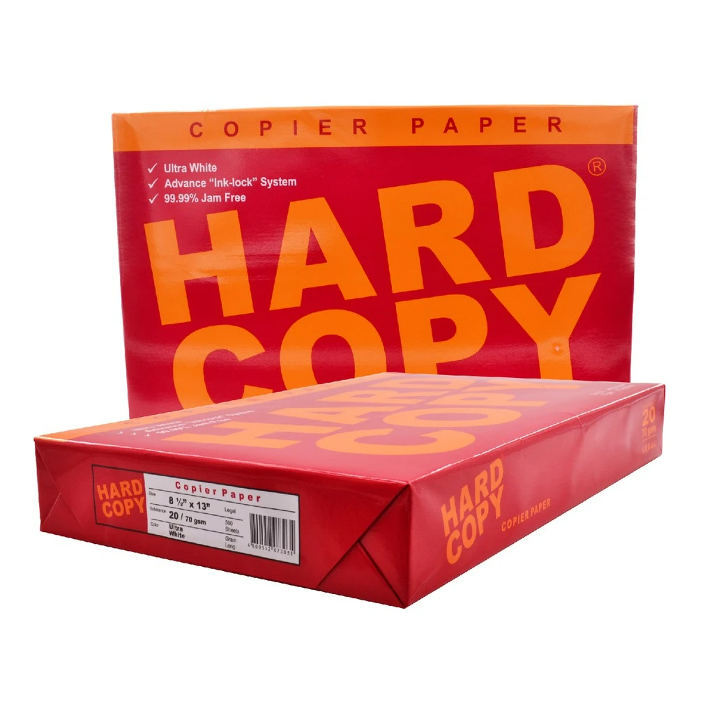 Hard copy Bond 70gsm and 75 gsm A4 copy papers / 8.25x11 500 white sheets per ream, 5 reams per box A4 Copy papers for sale