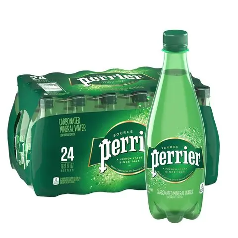 Cheap Perrier sparkling mineral water glass bottle 330ml