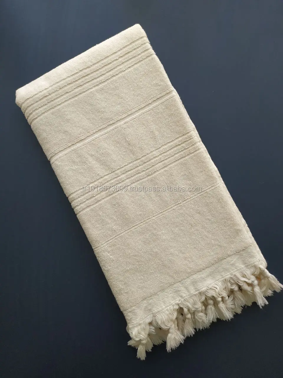 Terry back Peshtemal Beach Turkish Towel - Wholesale perfect for Bath or Beach-side use 100 Cotton Set High Absorbency