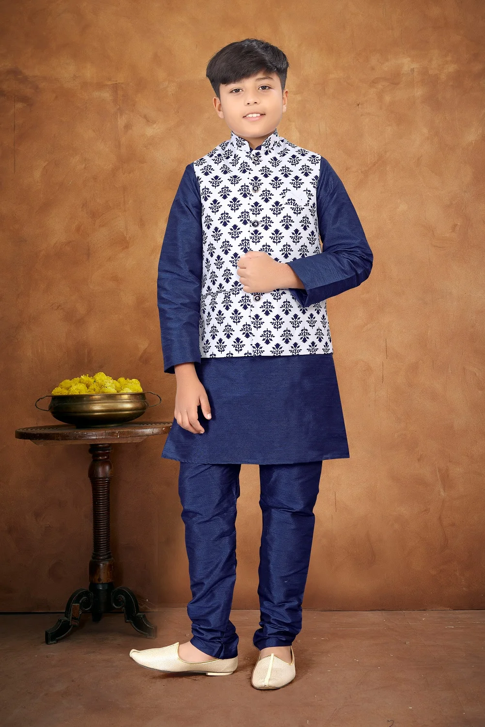 Designer Wedding Season SPECIAL TRADITIONAL KURTA CHURIDAR For KID Drip pattern Pathani Kurta Pajama Set Bollywood Fashion style