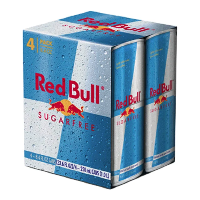 Red Bull Energy Drink, Sugar Free, 16 fl oz (12 pack)