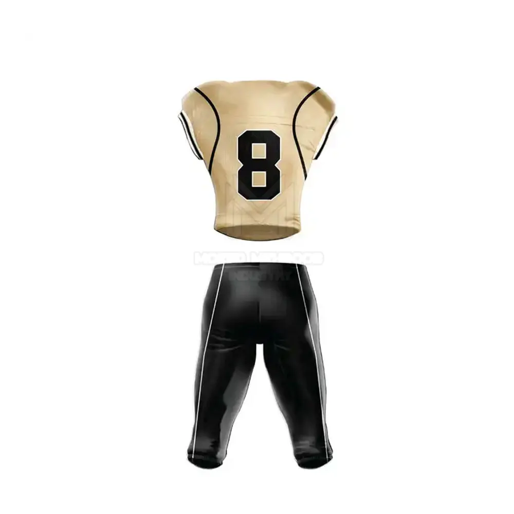 100% Polyester Custom Made American Football Uniform Design Your Own American Football Uniform