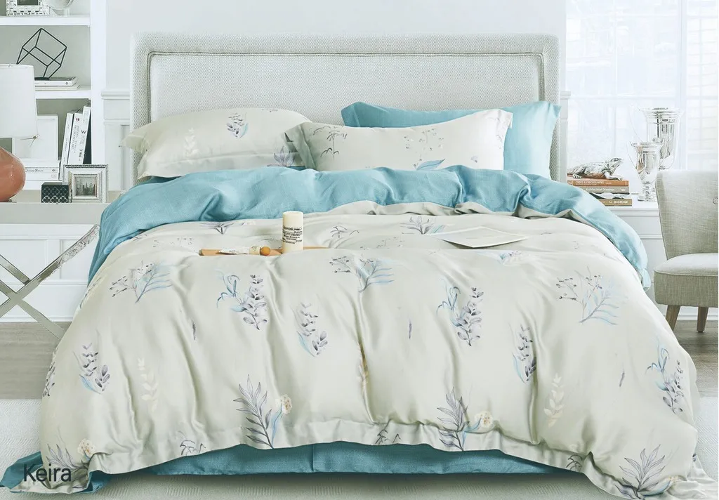 Tencel Bedding Set - Luxury Lyocell Softness, Queen and King Size, Complete With Bed Sheet and Duvet Cover