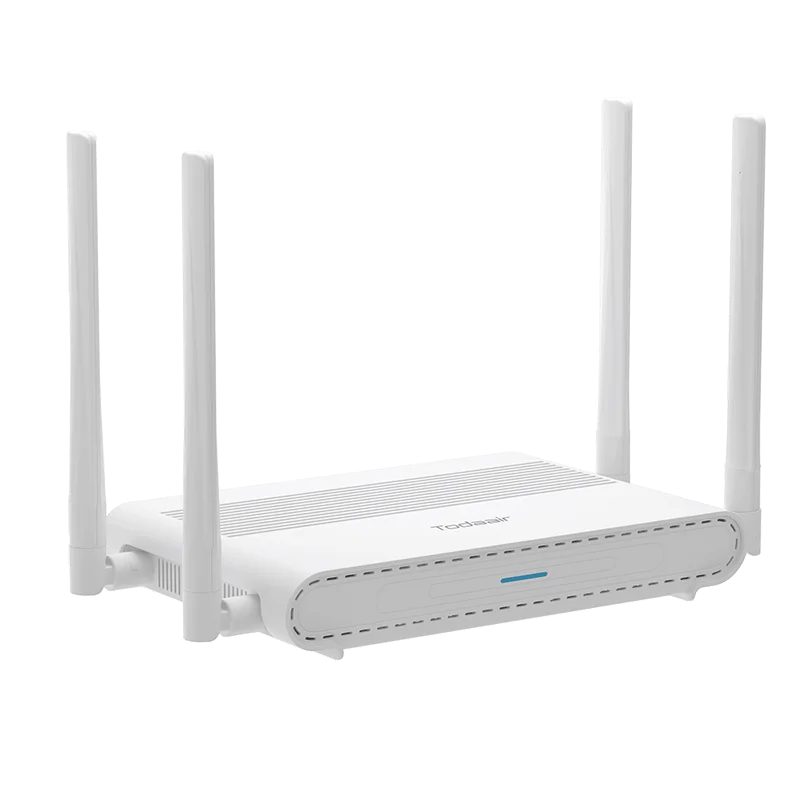 TODAAIR 1800Mbps Wi-Fi6 Smart Mesh Router Dual Band Gigabit Router Wireless High Speed Router IEEE802.11AX