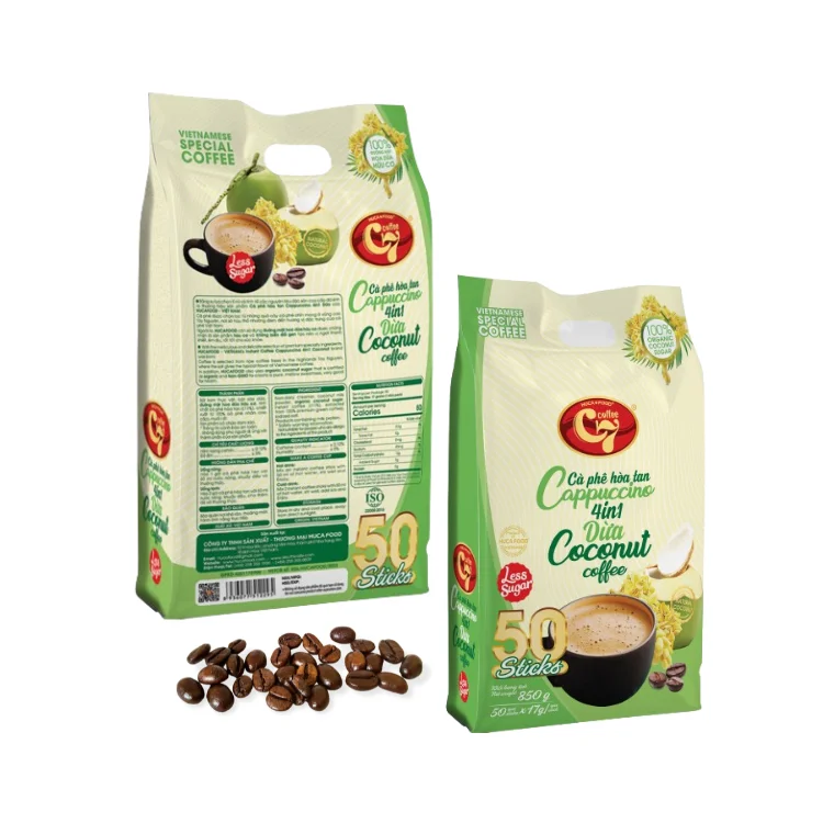 Instant Coffee Powder Making Coffee Powder Using With Hot Water Mix Coconut Milk Powder Made In Vietnam Manufacturer