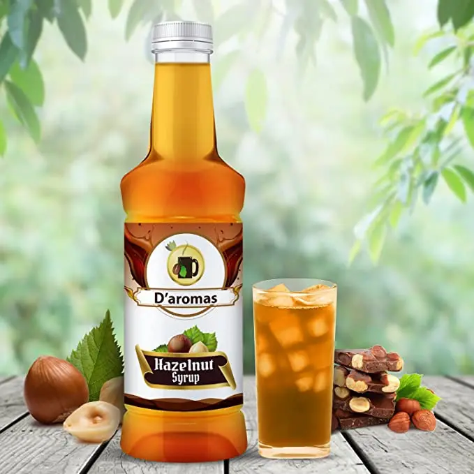 Hazelnut Syrup and Topping