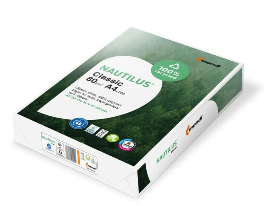 Hot selling NAUTILUS Classic A4 Paper One 80 GSM 70 Gram Copy Paper / Copier - PEFC Bond paper for sale
