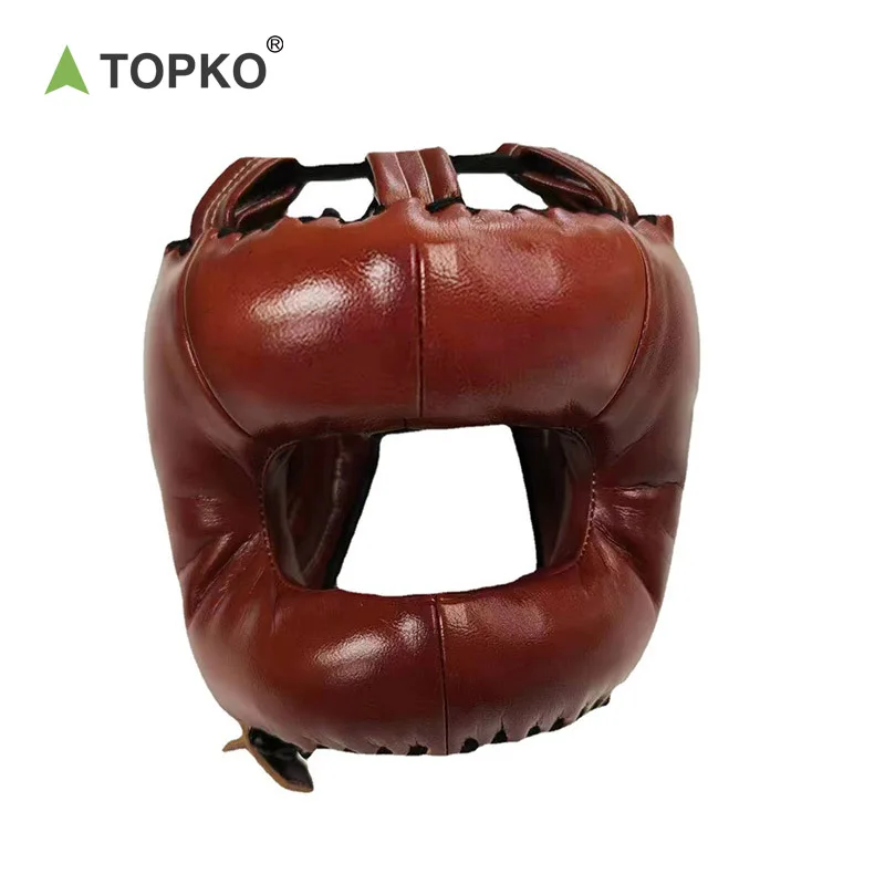 Высококачественные боксерские шлемы TOPKO аксессуары для занятий боксом защита головы взрослых детей защитная головка