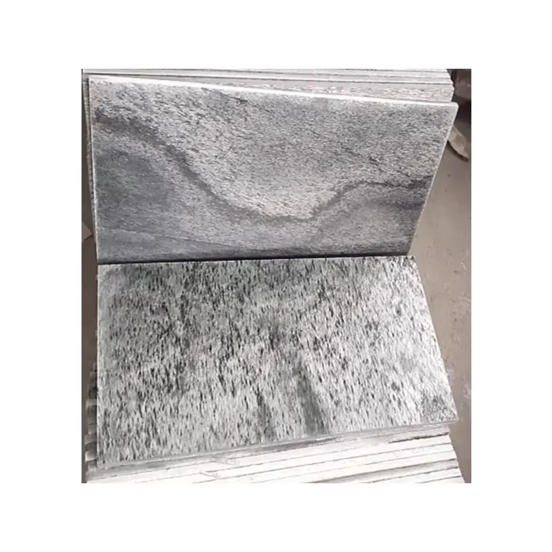 Indian Exporter of Modern Design Silver Shine Ledger Panel Slate Tiles for Outdoor & Interior Natural Finish Stone