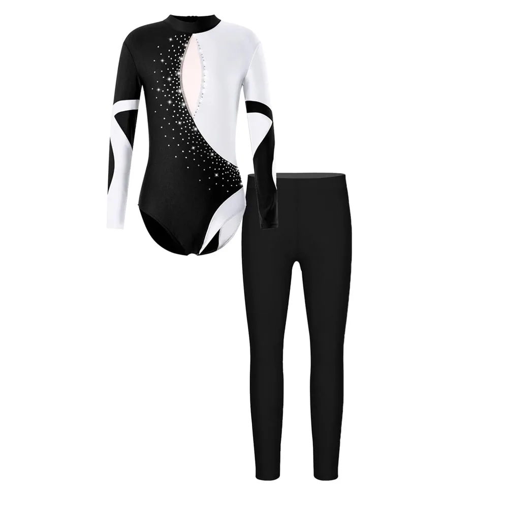 Our 2024 Good Quality Sexy Popular Dance Wear Ballet Mesh Open Back Leotard for Women