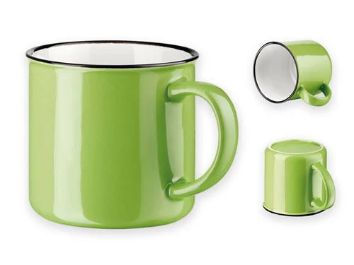 Promotional 350 ml Ceramic Mug, Mug with handle