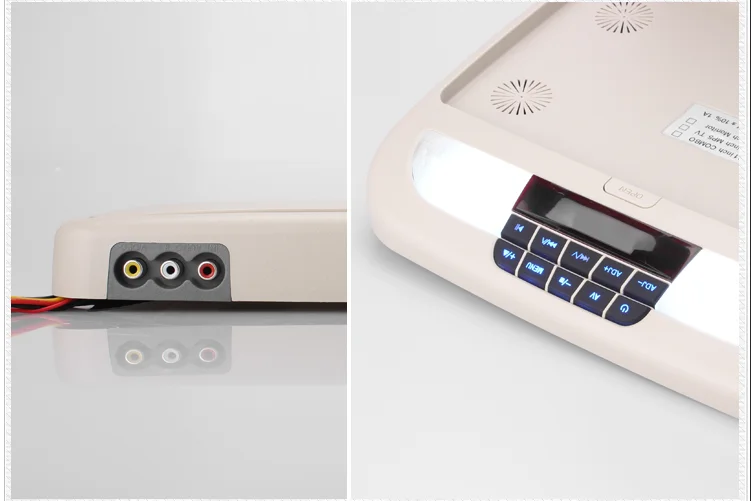 New 10.1 inch super slim car flip down monitor MP5 roof mounted monitor overhead monitor