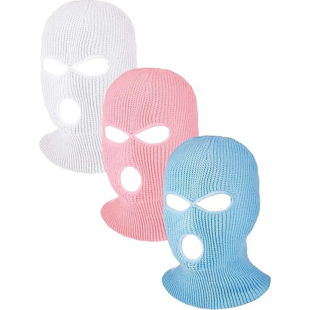 High quality Outdoor Balaclava Ski Mask warm winter 100% acrylic knitted Good Price custom ski snow wear full face mask