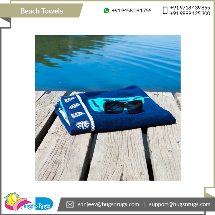 Best Wholesale Deal on Modern Design Outstanding Quality Recycled Cotton 350-600 gsm Outdoor Beach Towels..