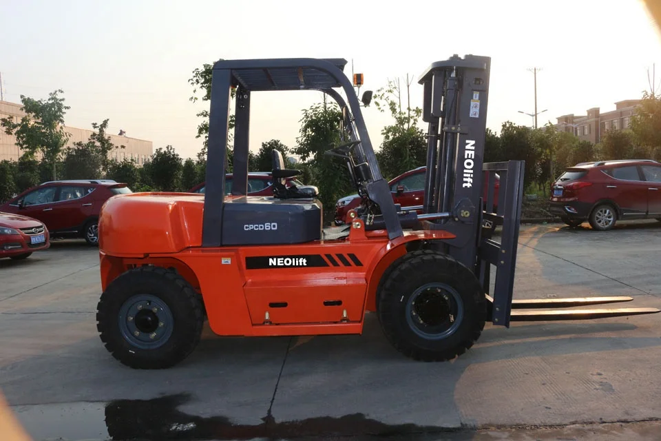 Sale of forklifts in the region of Mexico mechanical diesel forklift hydraulic transmission price 6 tons