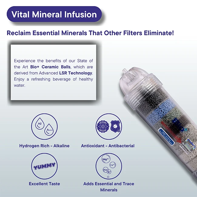 Best Alkaline Water Filter with Antimicrobial Protection Vitamin-infused Alkaline Water Filter
