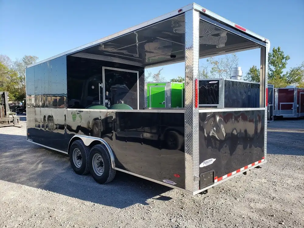 Mobile Outdoor Kitchen Fast Food Trailer Sale Street Mobile Food Cart Cooking Equipment