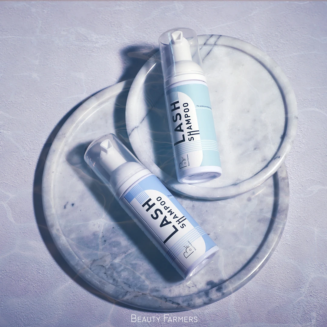 Korea manufactured eyelash shampoo 50ml/60ml/100ml (OEM, Private label is available)