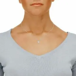 Indian Manufacturer Natural Diamond Studded Solitaire Pendant with 18 Kt Real Gold VS SI Diamond Purity Available at Export