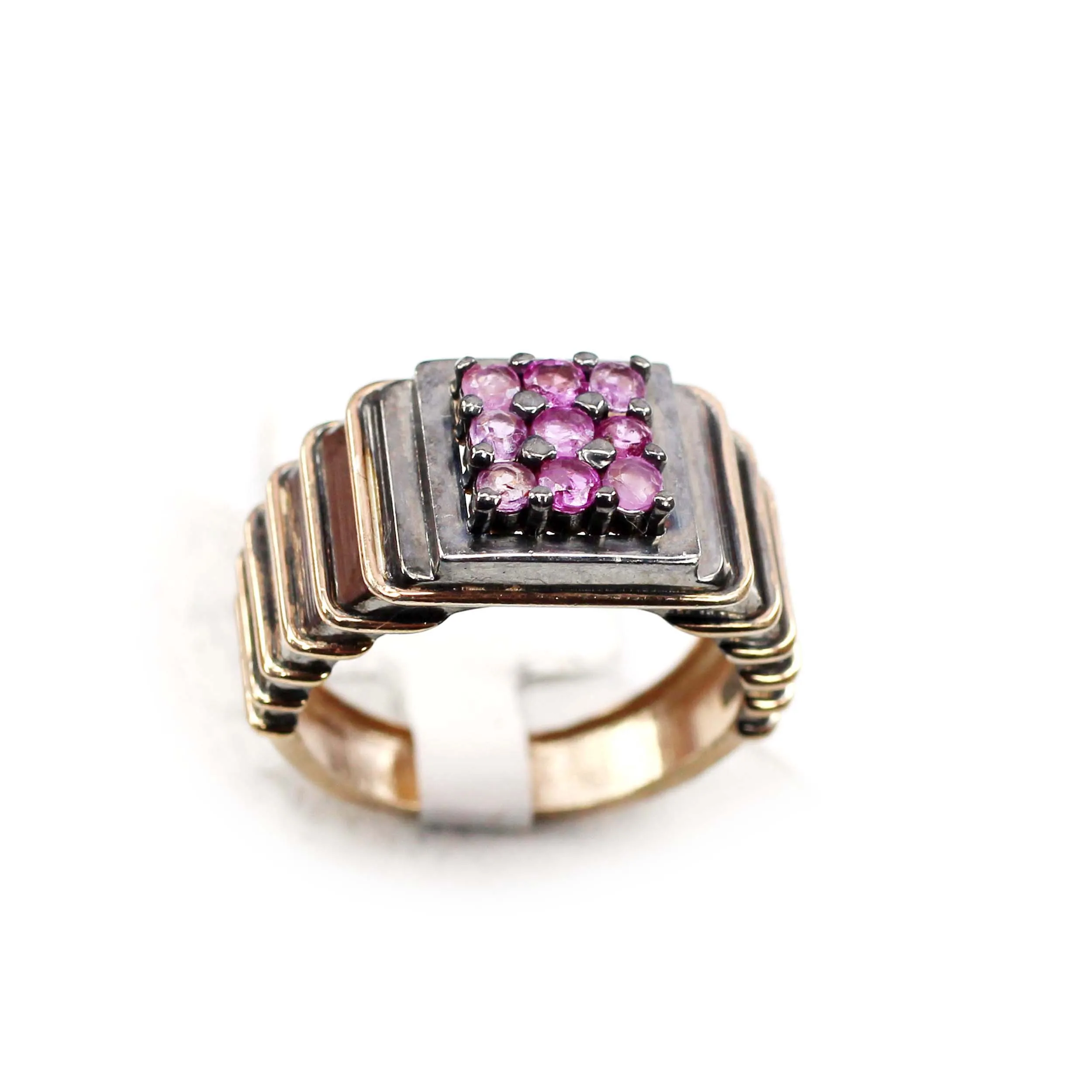 925 Sterling Silver Ring Jewelry  Natural Ruby Gemstone Ring Silver Gemstone Jewelry