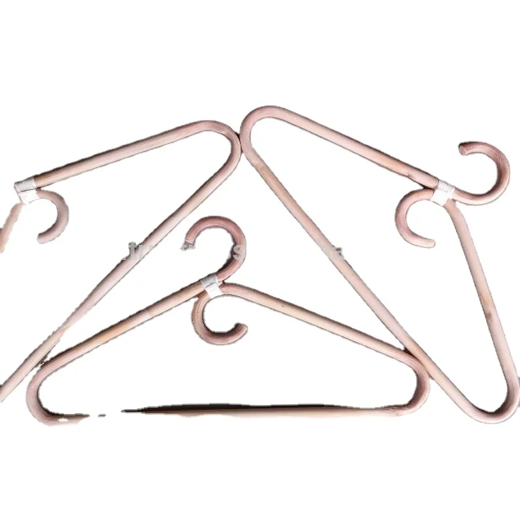 Vietnam natural rattan hanger for clothes, Hanger rattan, cloth hanger