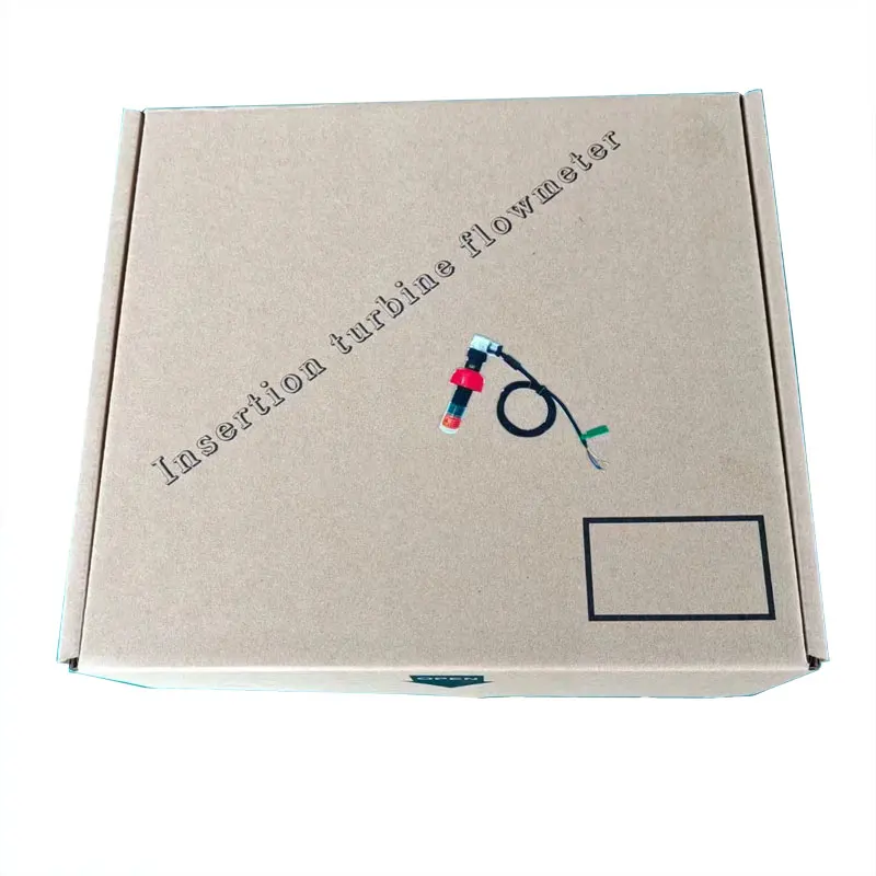 insertion insertion impeller flow meter water insertion flowmeter cheaper Plug-in turbine price