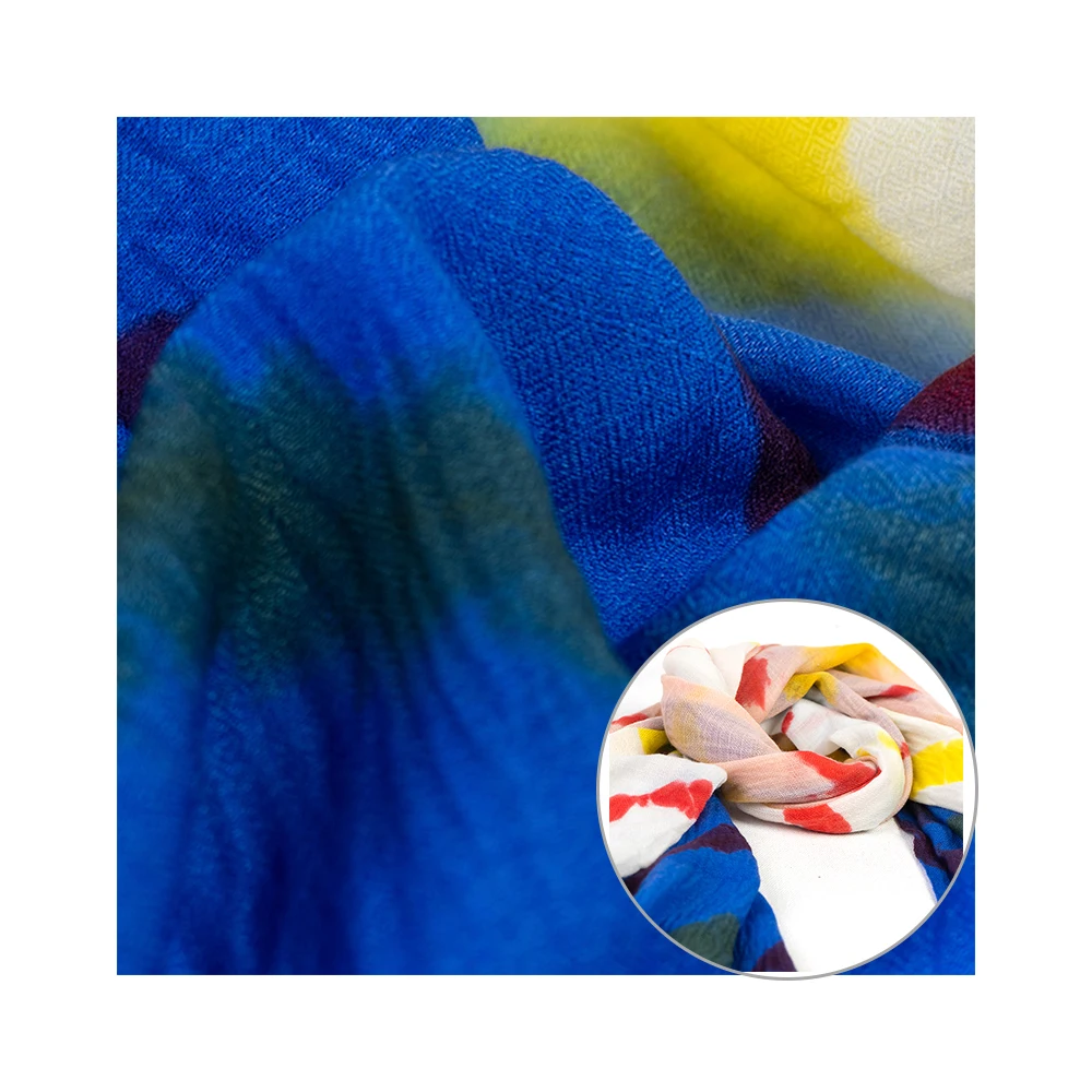 Best Wholasela Light Weight Merino Tie Dye Scarves Hot Collection Buy from Leading  At Affordable Price