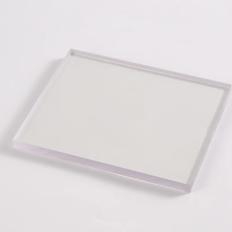High Impact Strength Raw Material Anti Scratch Polycarbonate Solid Sheets For Roofing