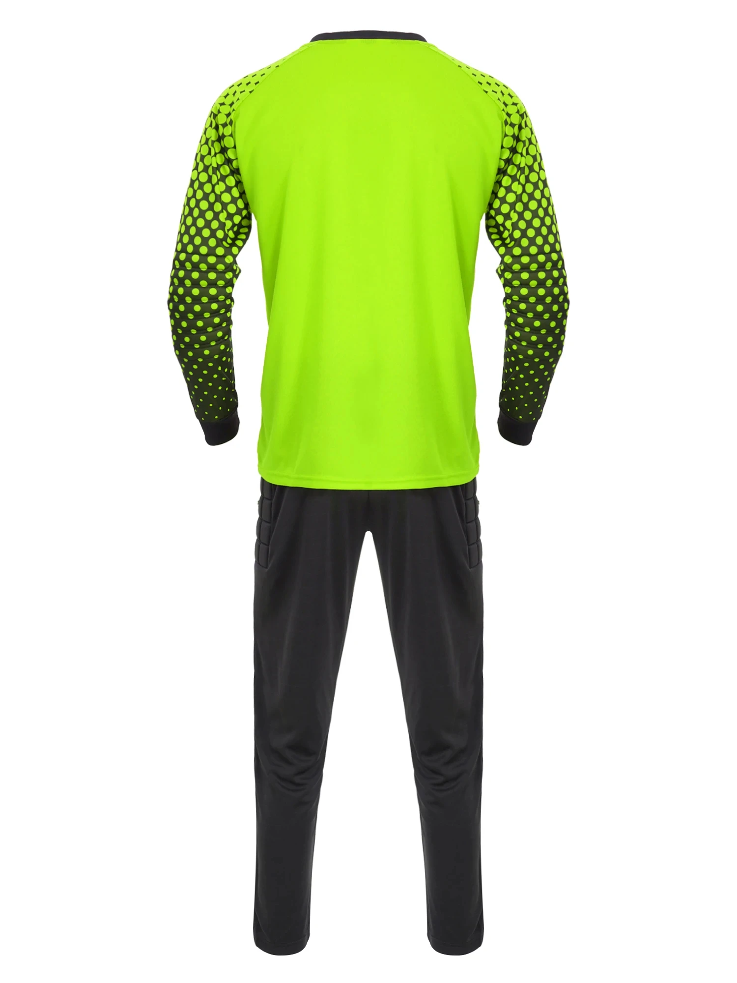 Hot Sale Custom Sublimation Padded Soccer Goalkeeper Long Sleeve Wholesale High Quality Quick Dry Goalkeeper Uniform Kit
