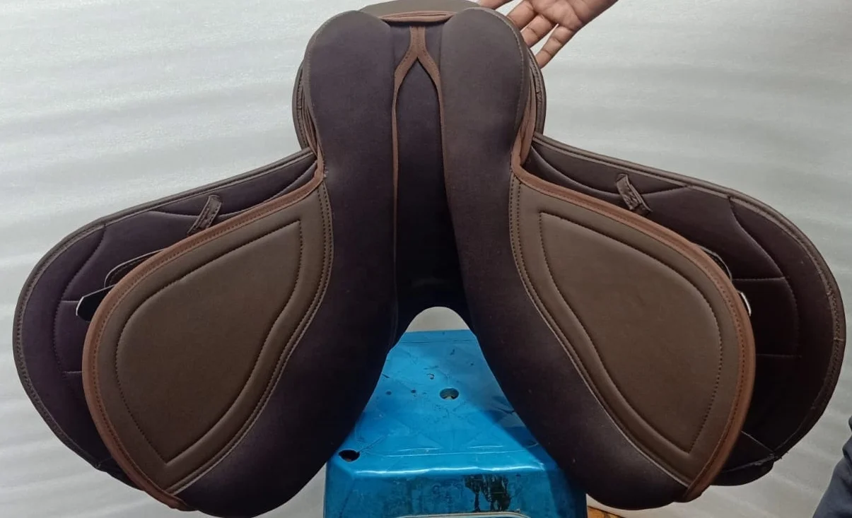PREMIUM QUALITY SYNTHETIC CLOSE CONTACT HORSE SADDLE WITH PVC GIRTH STRAPS CLOSE CONTACT SADDLE ,HORSE SADDLE