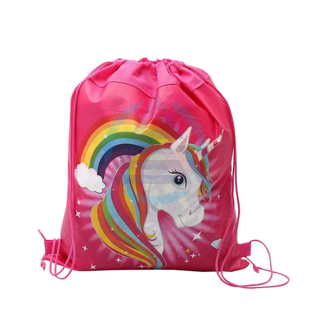 Детский водонепроницаемый рюкзак с принтом единорога