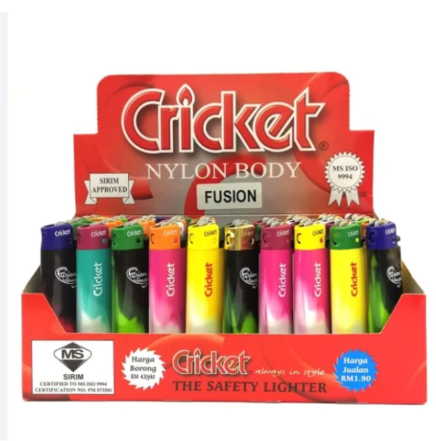 Best Quality Cricket Lighter Stainless Steel Lighters for sale