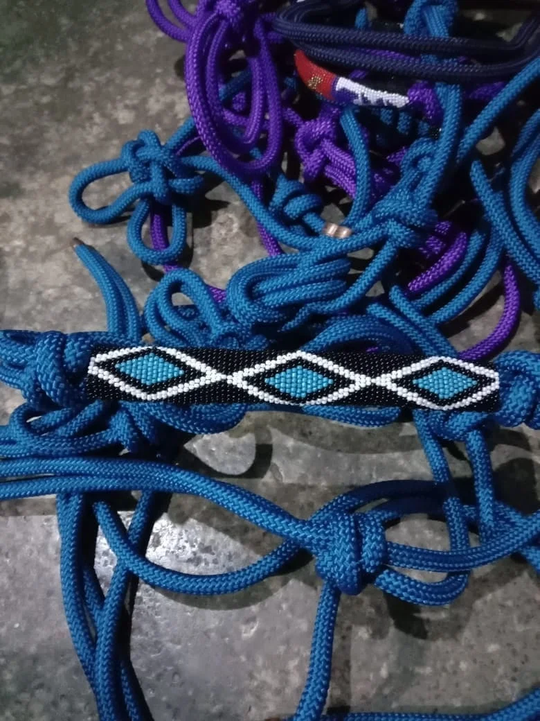 100% Original Material horse Halter with Lead Rope Horse Nylon Halter High Quality Latest Designs with custom logo