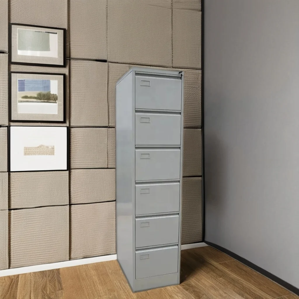 Office 6 Drawer Metal Filig Cabinet Steel Executive Filing Cabinet Home Office Vertical Drawers Maxi File Cabinet