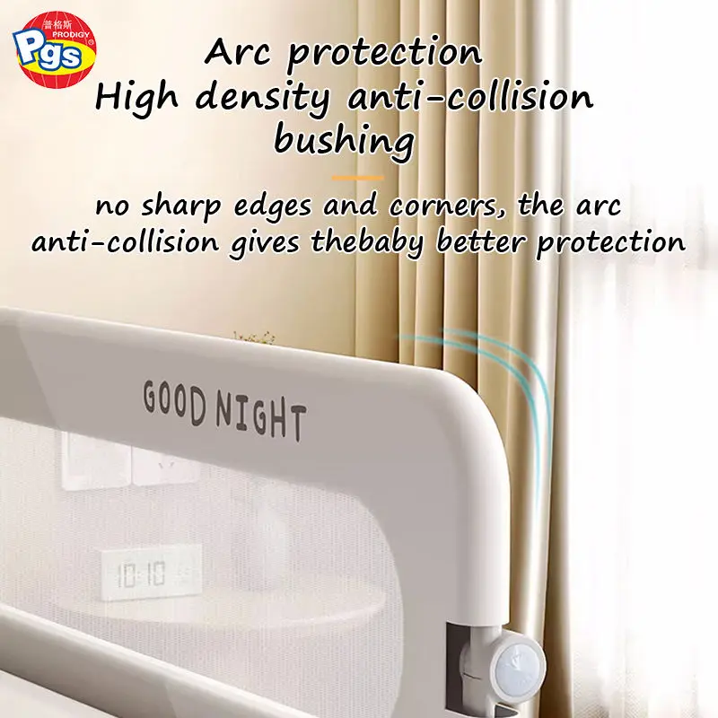 Durable Child Bed Rail Prodigy BR012 Factory Direct Sale Baby Safety Guard Side Mount