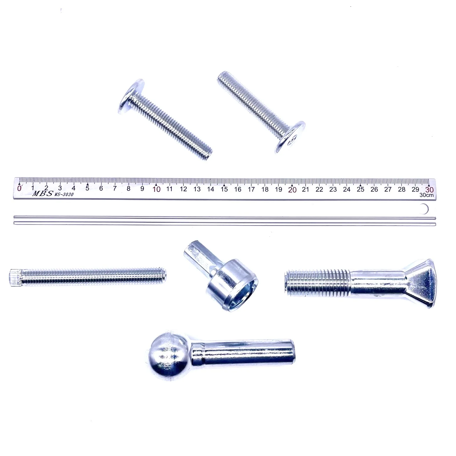 Винты, болты и крепежи специального назначения большого размера