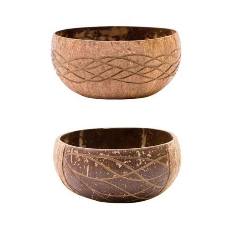 Coconut Wood Bowl High Quality Hand Made Handicraft For Kitchen Customized Made In Vietnam Manufacturer